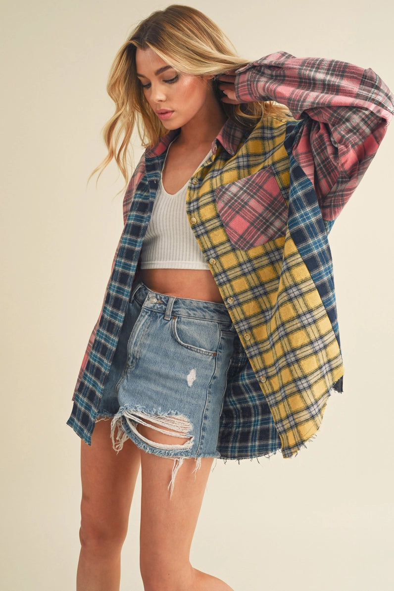 Women's Multi-Color Flannel