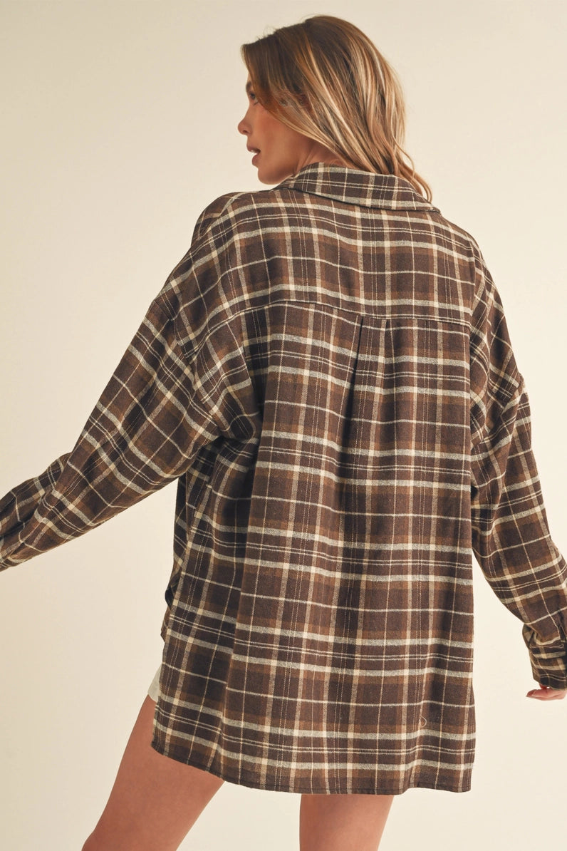 Women's Brown Flannel