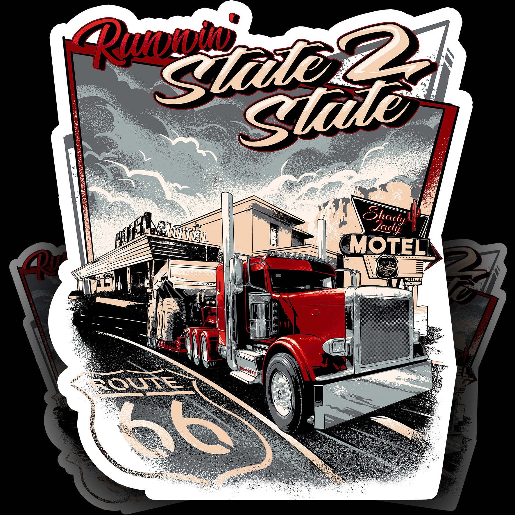 State 2 State Sticker
