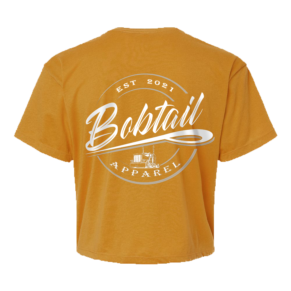 Bobtail Logo Women's Cropped Tee