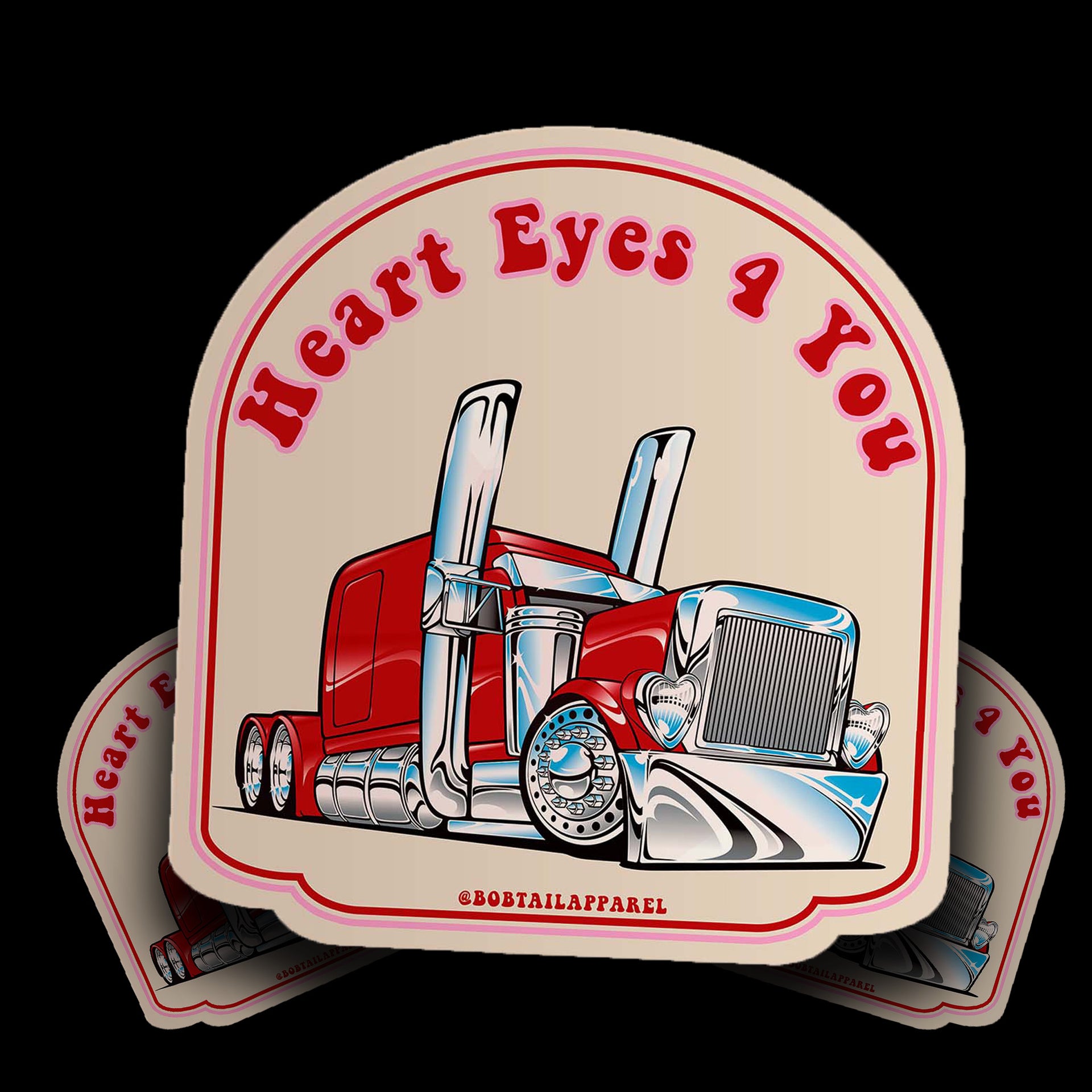 Heart Eyes 4 You Sticker