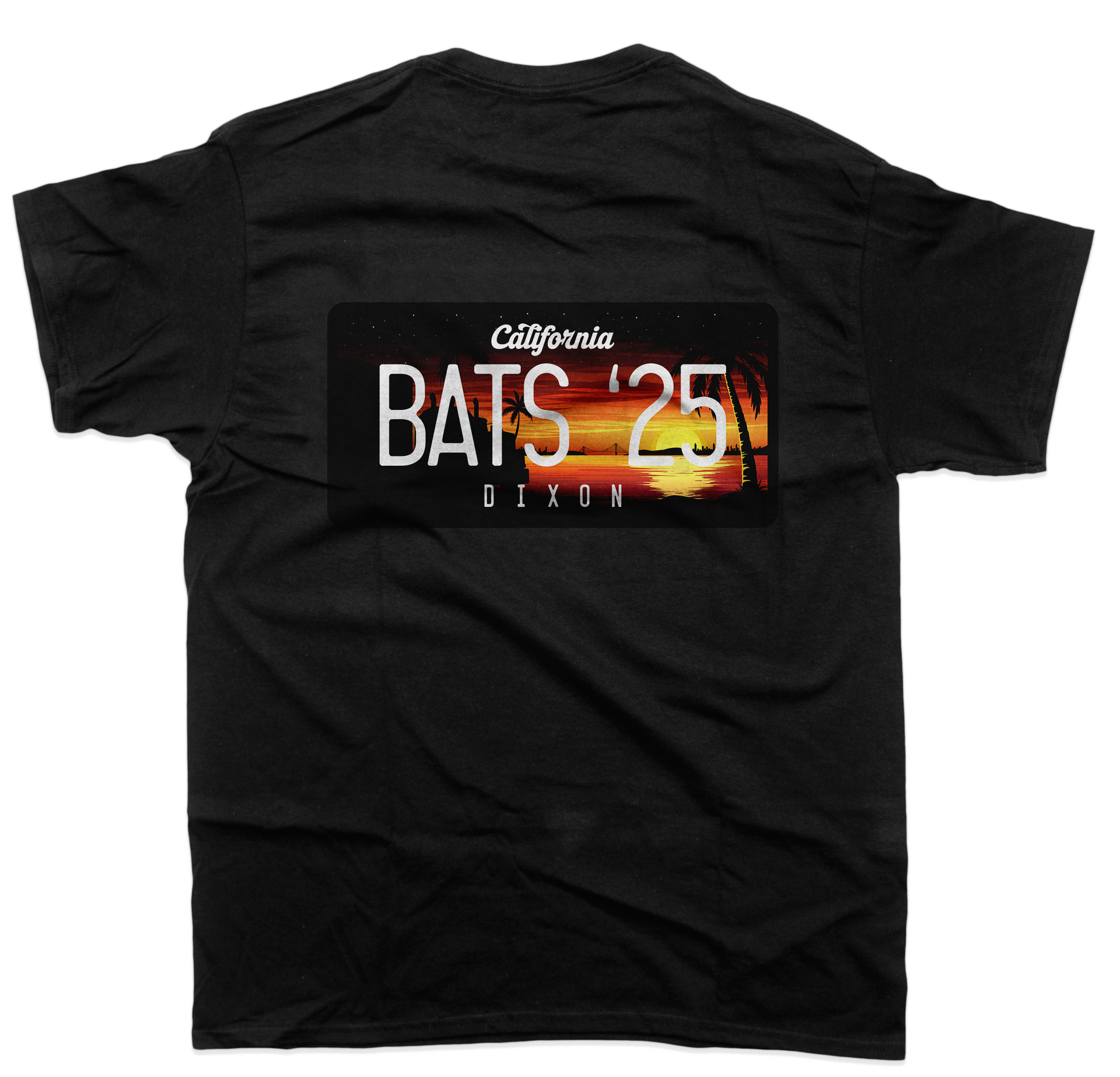 BATS License Plate Tee
