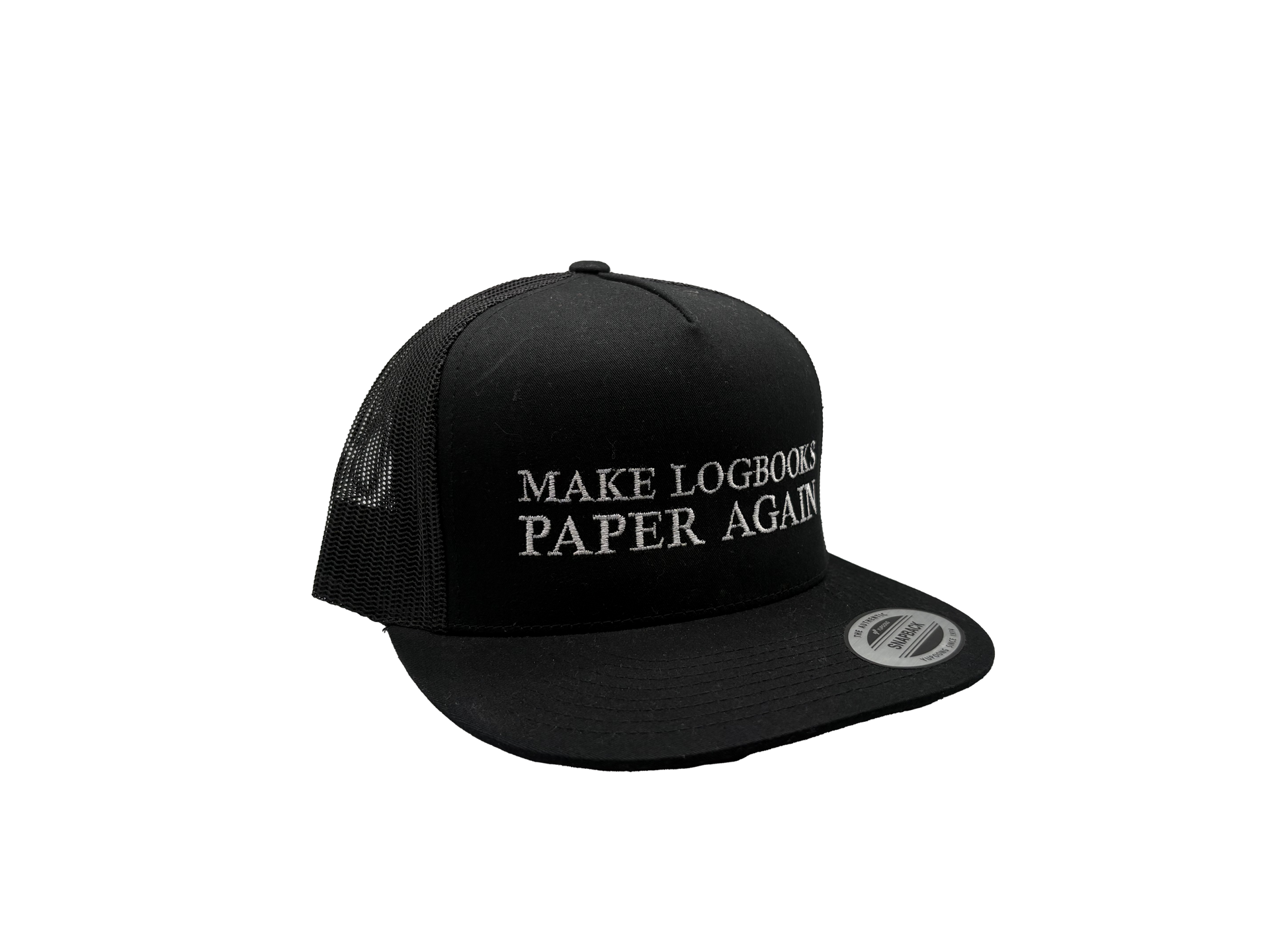 Make Logbooks Paper Again Trucker Hat