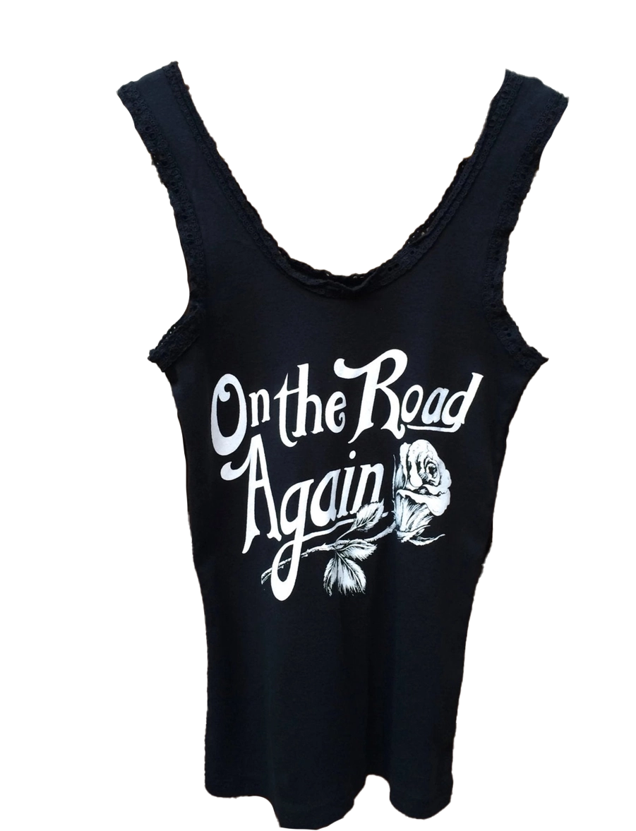 On The Road Again Lace Women's Tank