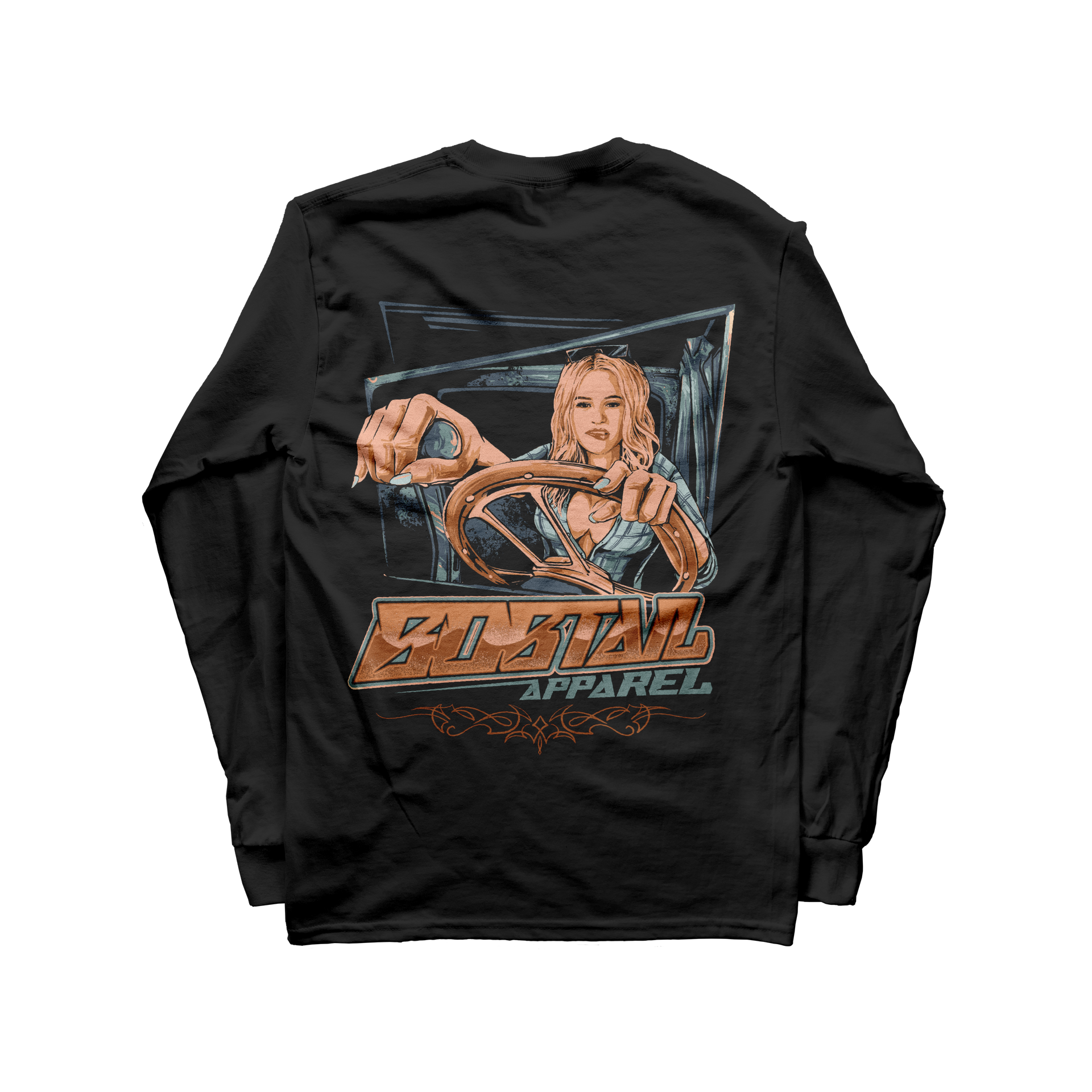 Shiftin Gears Long Sleeve Tee