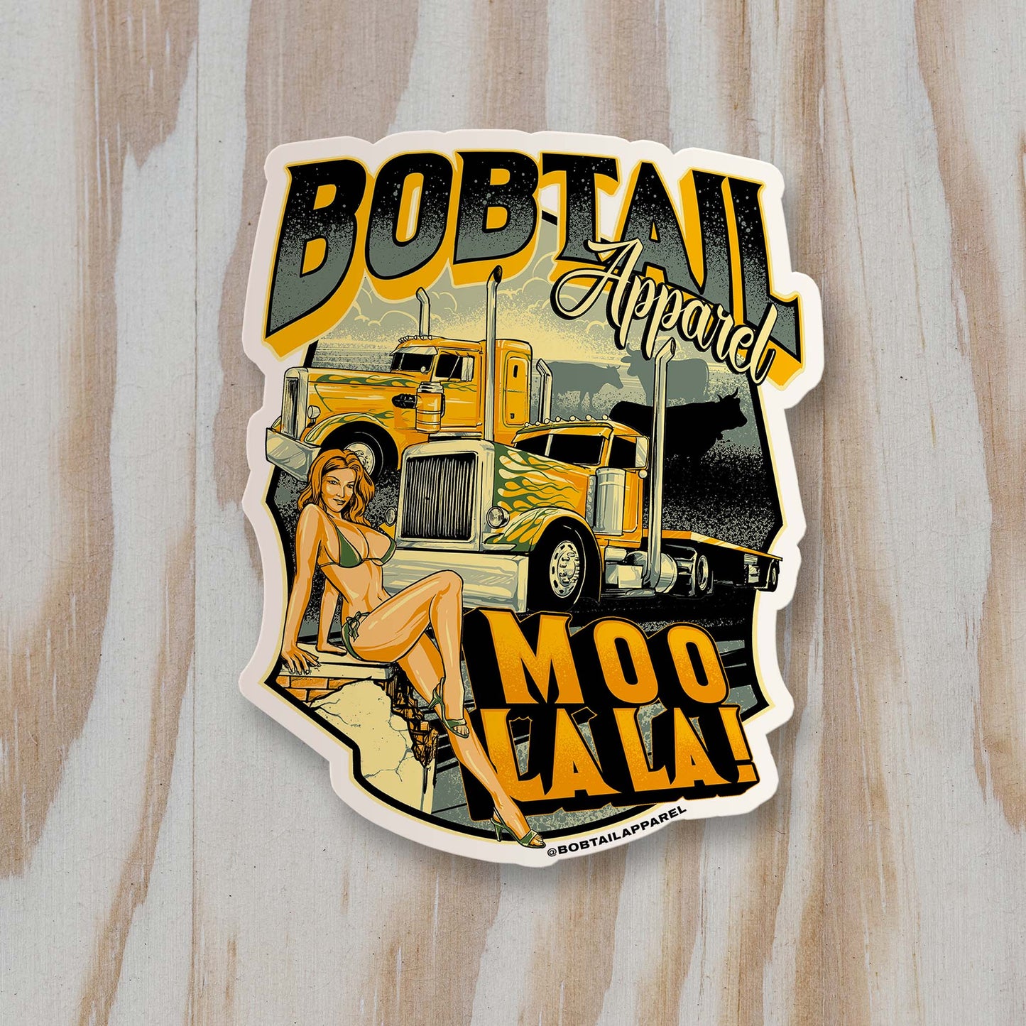 
                  
                    Moo La La Sticker
                  
                